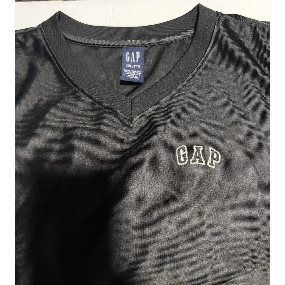 GAP Kids Athletic Sleeveless Jersey Black Size XXL (14-16)